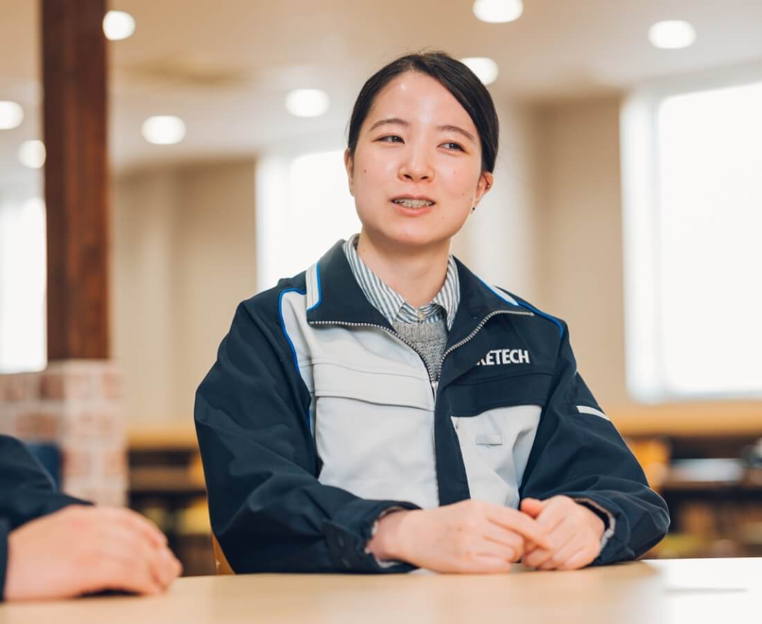 若手からベテランまで、意見を出しやすい環境