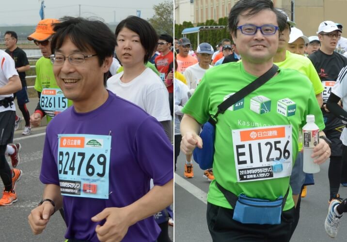 ジョギング部の活動風景