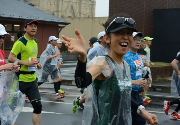 ジョギング部の活動風景